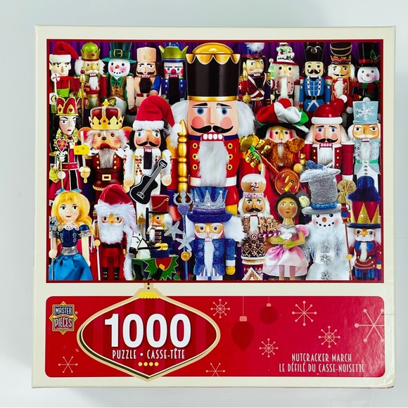 Masterpieces Games Master Pieces Puzzle 00 Piece Nutcracker March New Christmas Puzzle